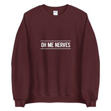Load image into Gallery viewer, Oh Me Nerves Unisex Crewneck Sweater (ADULT)